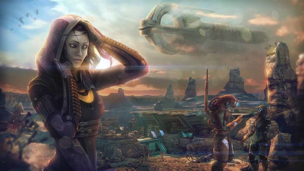 Mass Effect 1 (Legendary Edition) - Происхождение Шепарда (бонусы), Словарь терминов и Журнал