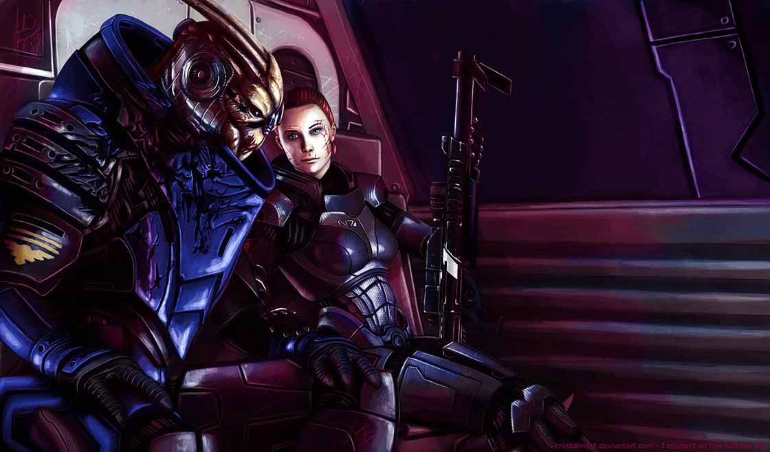 Mass Effect 1 (Legendary Edition) - Халиса Аль-Джилани — Последствия диалога, Насана Дантиус — Воссоединение